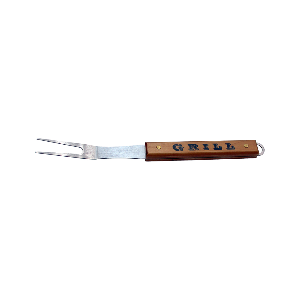 Pemegang kayu garpu BBQ