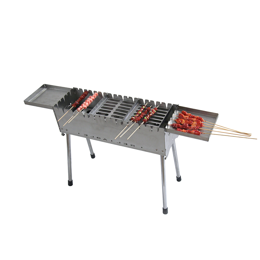 Grill Barbeku Biasa Segiempat Keluli Tahan Karat